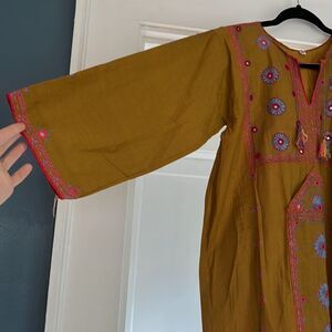 Vintage Hand Embroidered Afghan/Kaftan